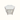 White Whicker Glass Top Table