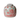 Pink & Green Lidded Jar