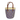 Purple Diamond Palm Tote