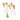 Stiletto Spoons, Set of 6