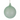 Hand Blown Glass Ornament, Sea Marble